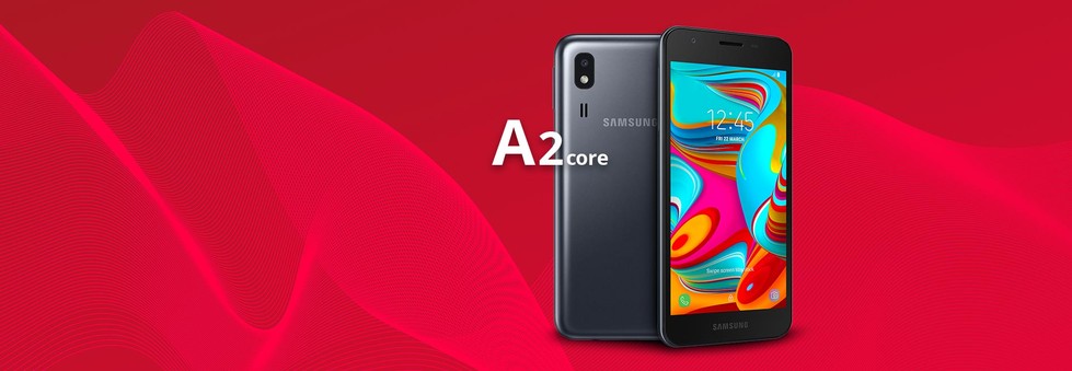 samsung galaxy a2 core processor